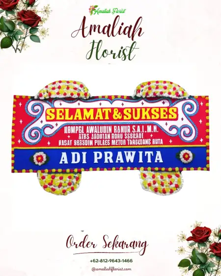 Papan Bunga Ucapan Selamat Salamjaya